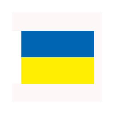 China National Eco-friendly Selling High Quality Waterproof And Charming State Hand Waving Ukraine Flag For Sale for sale