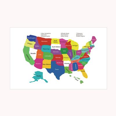 China Cheap And High Quality Buy Different Countries Waterproof Eco-friendly American Flag Custom Map for sale