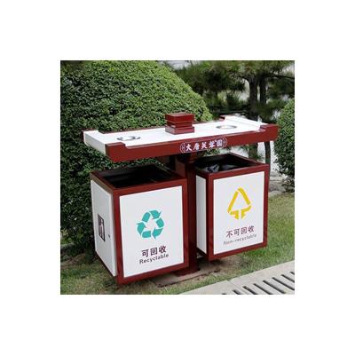 China Outdoor Garbage Wholesale Classification Factory Outdoor Trash Can Product Trash Can for sale