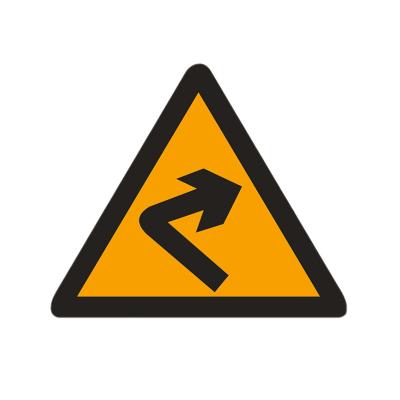 China Iron Production Traffic Pavement Arrow Sign Professional Road Safety Sign Customized Signage for sale