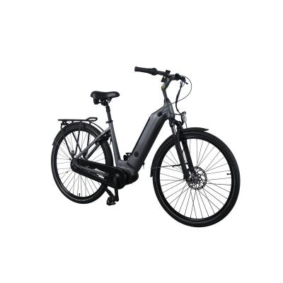 China Aluminum alloy new arrival bafang mid drive 36v 250w electric bike city electric bicycle stylish and comfortable for sale