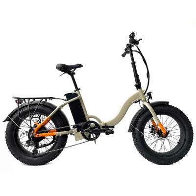 China 2022 new aluminum alloy most popular folding 20inch fat tire electric bike ebike bicicleta electrica for sale