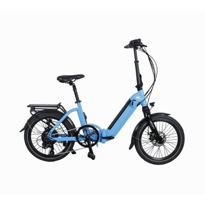 China Factory direct sale 36v 250w aluminum 20 inch portable electric folding bike with cheap price electric city bicycle ebike for sale