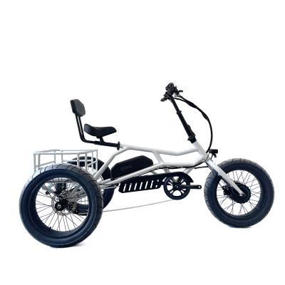 China Custom aluminum alloy new arrival OEM 48v 500w electric tricycles with differential for sale ebike for sale