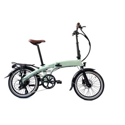 China Aluminum Alloy MZ-4 48V 350W 14 Inch Mini Foldable Electric Road City E Bike Bike Ebike Folding Electric Hybrid Bicycle For Adults for sale