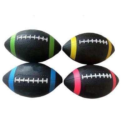 China Pvc Class Rubber Rugby Custom Compound Full Printing Leather American Football Logo 3 6 9 for sale