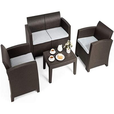 China Patio\Garden\Outdoor Outdoor Furniture Rattan Sofa Patio Sofa Set Garden Furniture KD for sale