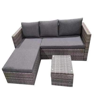 China Luxury Rattan Sofa Garden Rattan Furniture Wicker Modern Outdoor Patio Furniture for sale