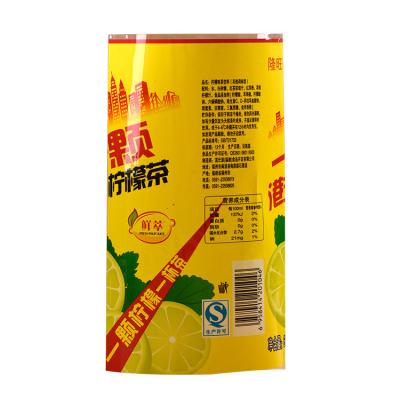 China SHIGUAN PVC Heat Sensitive Custom Shrink Sleeve Label For Fruit Juice Bottles Label for sale