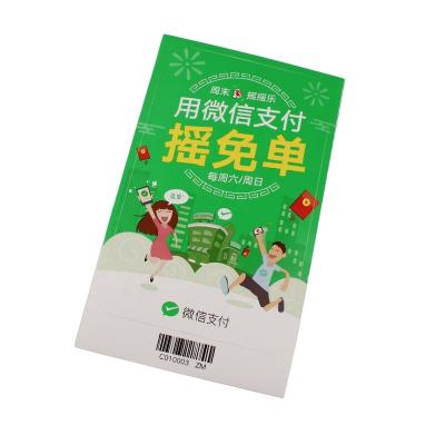 China Foil Film Waterproof Glossy Promotional Offset Printing Cover Adhesive Stickers for sale