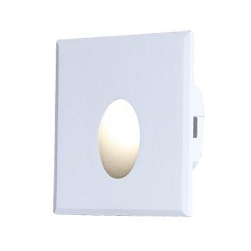 China Modern 3W Hotel Villa Meeting Room Indoor Oval Wall Recessed Hallway Stairs Using Deck LED Lights For Steps for sale