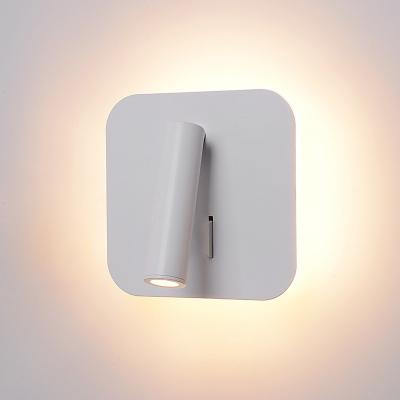 China European design light.indoor 3W+8W solar outdoor wall bracket lights tempered glass,house lights round led reading lamp for home for sale