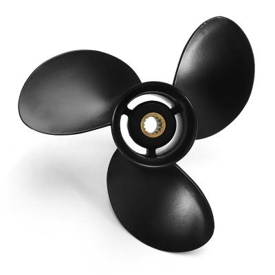 China X12 Marine Boat Outboard Propeller 9.25 HP Aluminum Alloy Boat Spare Parts 9.9-18 For Tohatsu Engine Underwater Thruster for sale