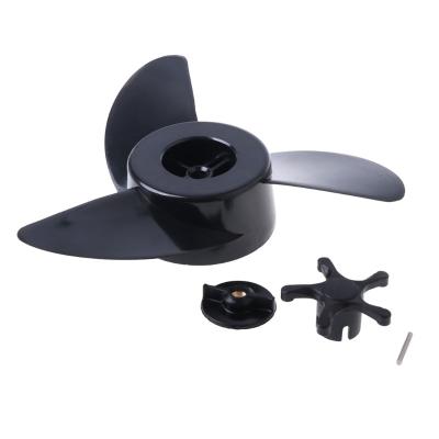 China Haibo Match 3 Blades Thruster Marine Electric Thruster Supplier Chinese Boat Electric Plastic Thruster for sale