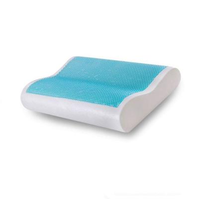 China Wholesale Antistatic Cooling Gel Memory Foam Standard Sized Bed Pillow for sale