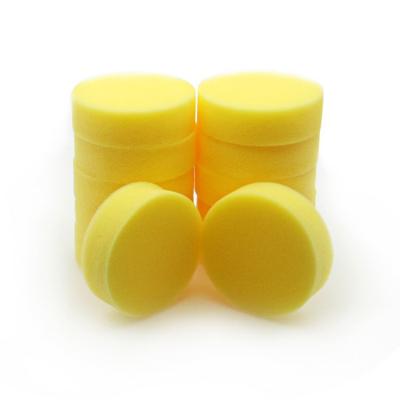 China Round Shape Clean And Care Wash Station Foam Cleaning Polishing Sponge Car for sale