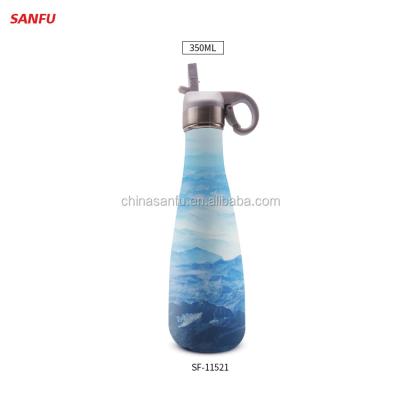 China Sustainable portable plastic water bottle bpa free sports water bottle for sale