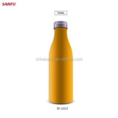 China Vacuum Thermal Insulation Stainless Steel Sport Water Bottle Sustainable Top Quality Design for sale