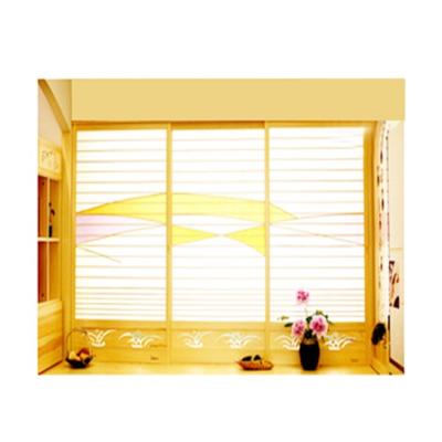 China Modern Japanese shoji paper and solid wood shoji sliding door for sale