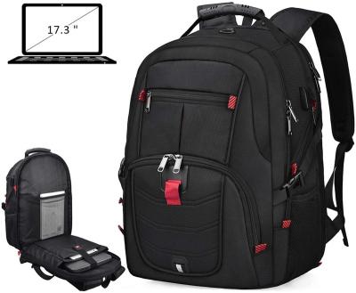 China Laptop Backpack 17 Inch Waterproof Extra Large TSA Anti Theft College School Business 36x21x47cm Travel Backpack for sale