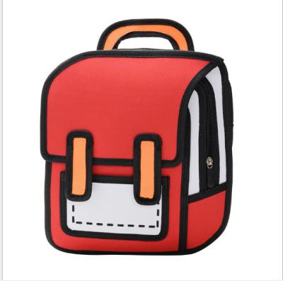 China Waterproof School Backpack For 3D Cartoon Backpack For Boys Girls for sale