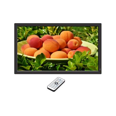 China FHD IPS Screen Picture Music Video Indoor Desktop Loop 32 Inch Electronic Digital Photo View With Remote Control for sale