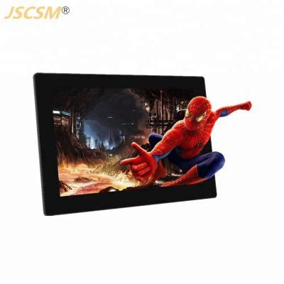 China Digital Clock JSCSM 14.1 Inch HD VCR Photo Frame With IPS Screen for sale