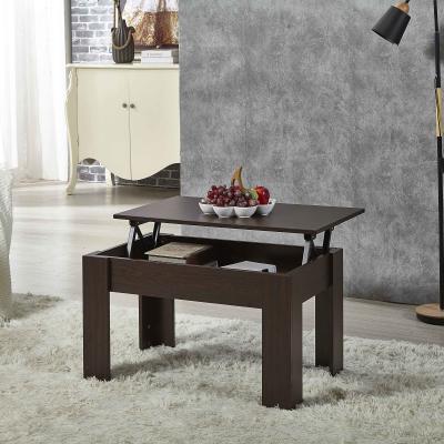 Chine tables basses en bois solides foncées carrées de Brown 15KG à vendre