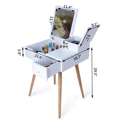 China NC Painting MDF Makeup Dressing Tables for sale