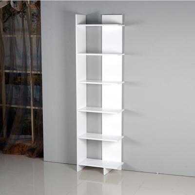 China E1 MDF Wooden Corner Bookshelf for sale