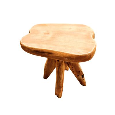 China Cedar Irregular Triangle 0.065m3 High Temperature Stool 30cm Width for sale