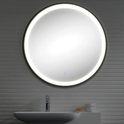 China 4mm Badezimmer-Eitelkeits-an der Wand befestigter Spiegel 1,18“ mit LED-Beleuchtung zu verkaufen