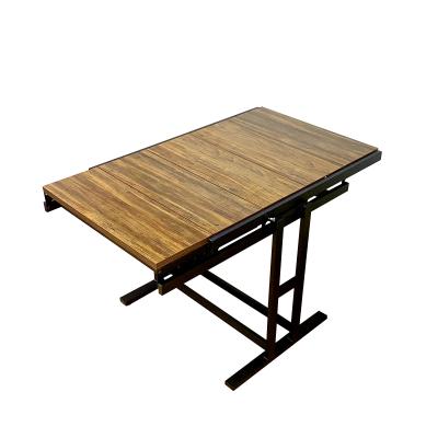 China MDF Top Wooden Folding Dining Tables OEM Foldable 30.5