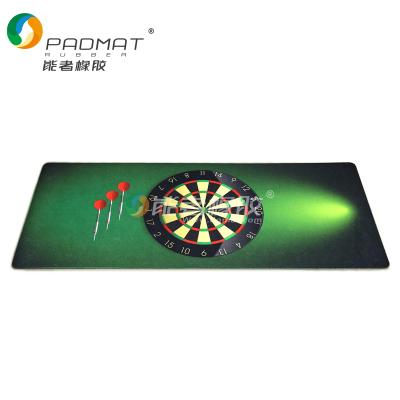 China Promotion Customized New Branded Professional Rubber Dart Mat For Pub Club Home for sale