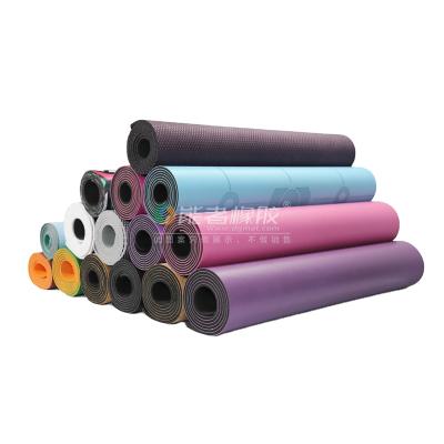 China White PU Anti-Slip Yoga Mat Roll Material OEM Yoga Mat Rubber Sheet for sale