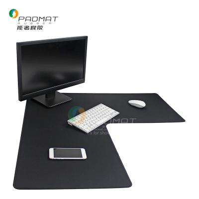 China PASSIONATE Universal Waterproof Office Corner Pad Desk Mat and Corner Pad Desk Blotter Pad Mouse Pad for sale