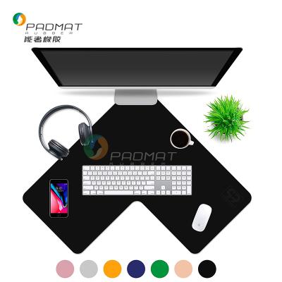 China PASSIONATE Universal Corner Deak Pad Mouse Pad Waterproof Protective Computer Desk Corner Computer Large for sale