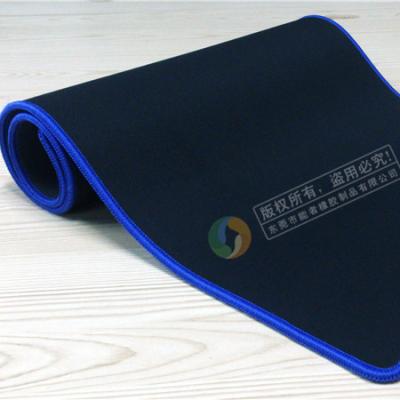 China PASSIONATE Protector Mouse Pad for Desks and Laptops (Black), Welded Edges Mouse Pad for sale