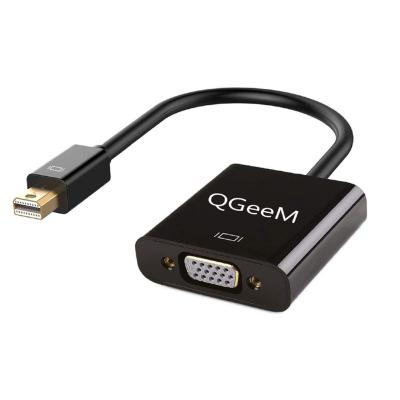 China Mini Displayport to VGA Adapter, Mini DP Converter Support Gold Plated Full HD 1080P 60HZ Mini DP to VGA Cable Mini DP for sale