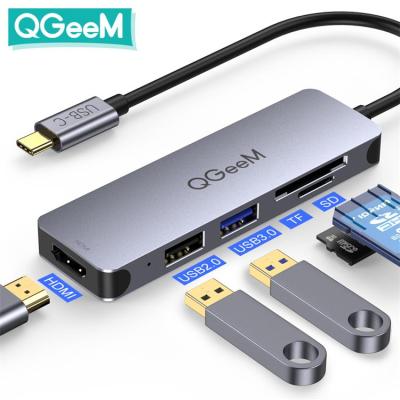 China Super Top Quality Newest Charging+Data Transfer Design Speed ​​Data Transfer 4K HDMI Video Output 5 in 1 USB C Hub for sale