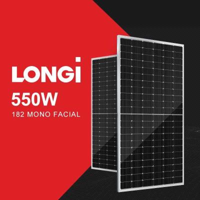 China longi solar panel 560w solar panel Price 555W 550W 570w 580w solar panel price 182mmx182mm for sale