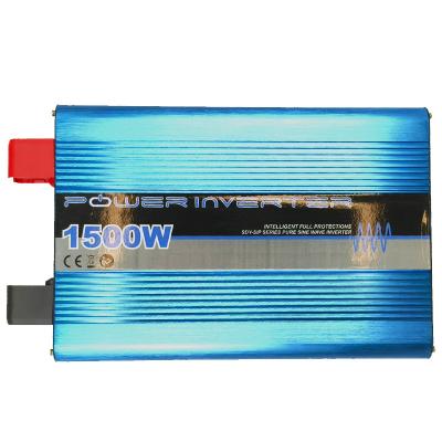 China Solar Inverter off Grid Solar Inverter Solar System Hybrid Inverter 1500W Pure Sine Wave 420*188*110mm for sale