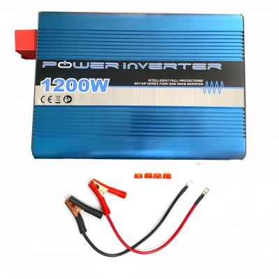 China Solar Inverter off Grid Solar Inverter Solar System Hybrid Inverter 700W Pure Sine Wave 12v/24v to 220v DC to AC 280*188*110mm for sale