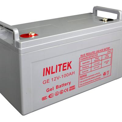 China Home Appliances Inlitek Rechargeable Deep cycle storage solar get battery 12V 250ah UPS VRLA Lead Acid for sale