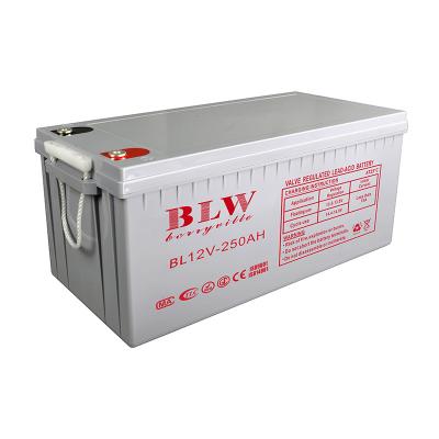 China Electric Power Systems 2023 New Arrival Rechargeable Deep Cycle Storage Solar 12v/250ah  Battery for sale