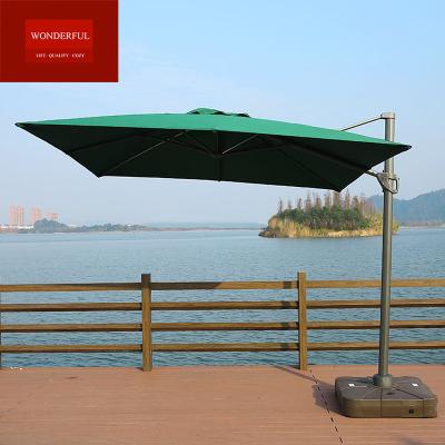 China Contemporary outdoor aluminum umbrella beach parasol stand umbrella custom advertising garden umbrella for sale