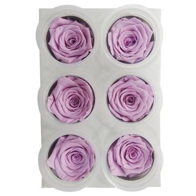 China Wholesale Natural Touch Fresh Long Life Preserved Flower Rose Burgundy Roses For Christmas for sale