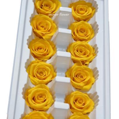 China Wholesale Natural Contact Pendant Long Eternal Roses Like Glass Rose Petals for sale