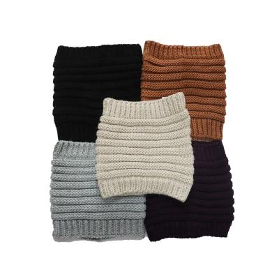 China Directly Constructed Newly Flexible Fashionable Knitted Women Warm Scarf Neck Warmer Snood for sale