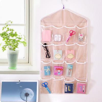 China 16 Sustainable Compartments Hanging Bag Wardrobe Storage Bag Storage Bag for sale